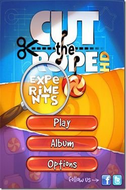 game pic for Cut the Rope: Experiments